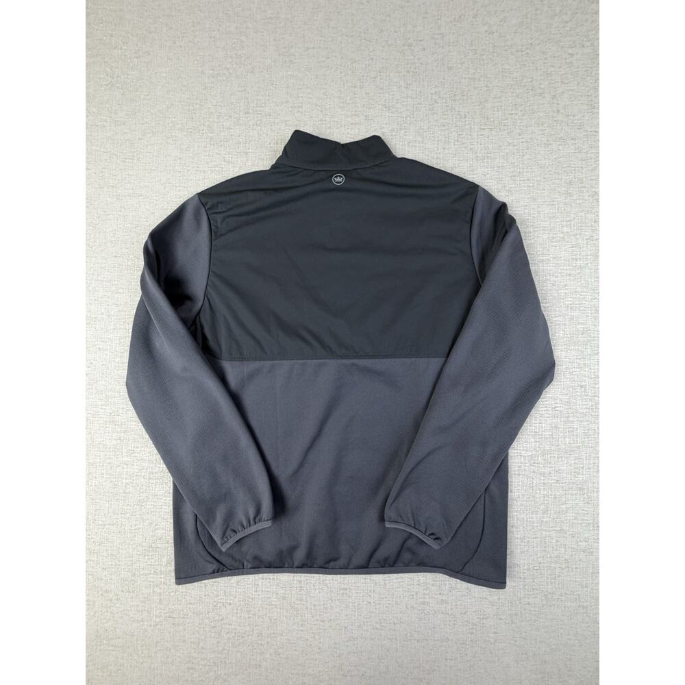 Peter Millar Vail Half Zip Pullover Men’s L Gray Parrish Inspection Co NWT - Picture 3 of 9